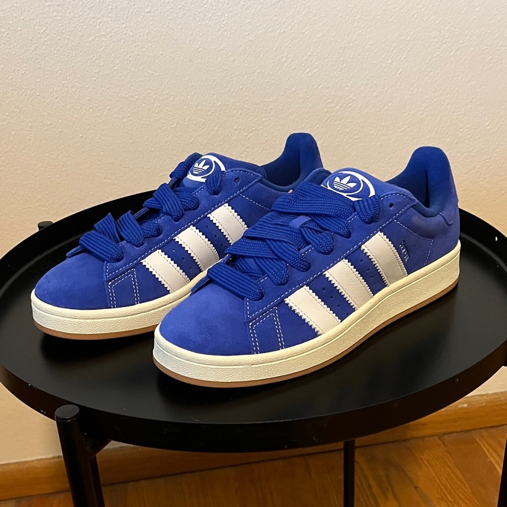 Adidas Campus Royal Blue suede sneakers